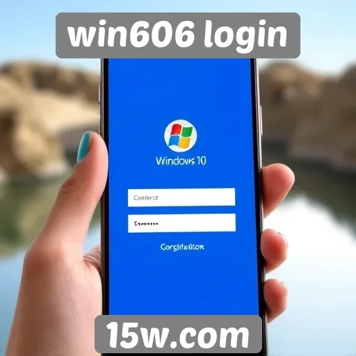Acessibilidade do site win606 login em dispositivos móveis