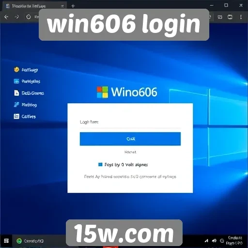 Facilidade de navegação no Win606 login atrai novos usuários