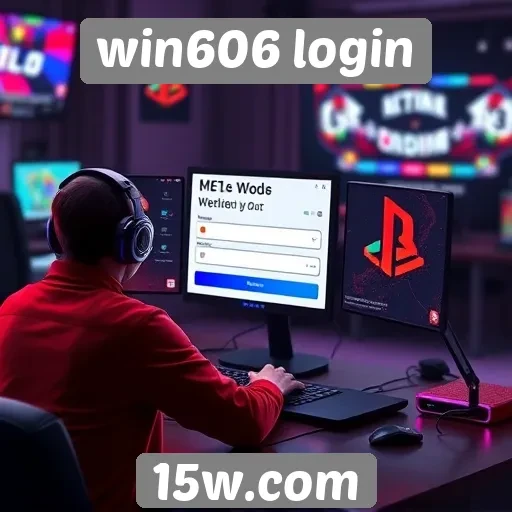 Experiência do usuário no win606 login para jogadores online