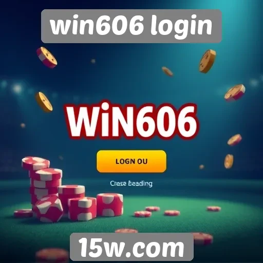 win606 login oferece experiência de jogo intuitiva
