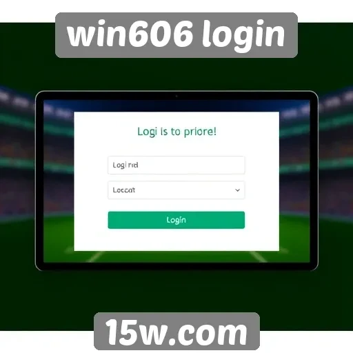 Análise das funcionalidades do site win606 login